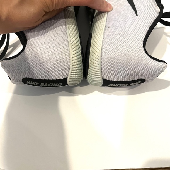 Men's White Nike Zoom Rival M 9  Track Shoe - AH1020-005 (2021) - Picture 7 of 8